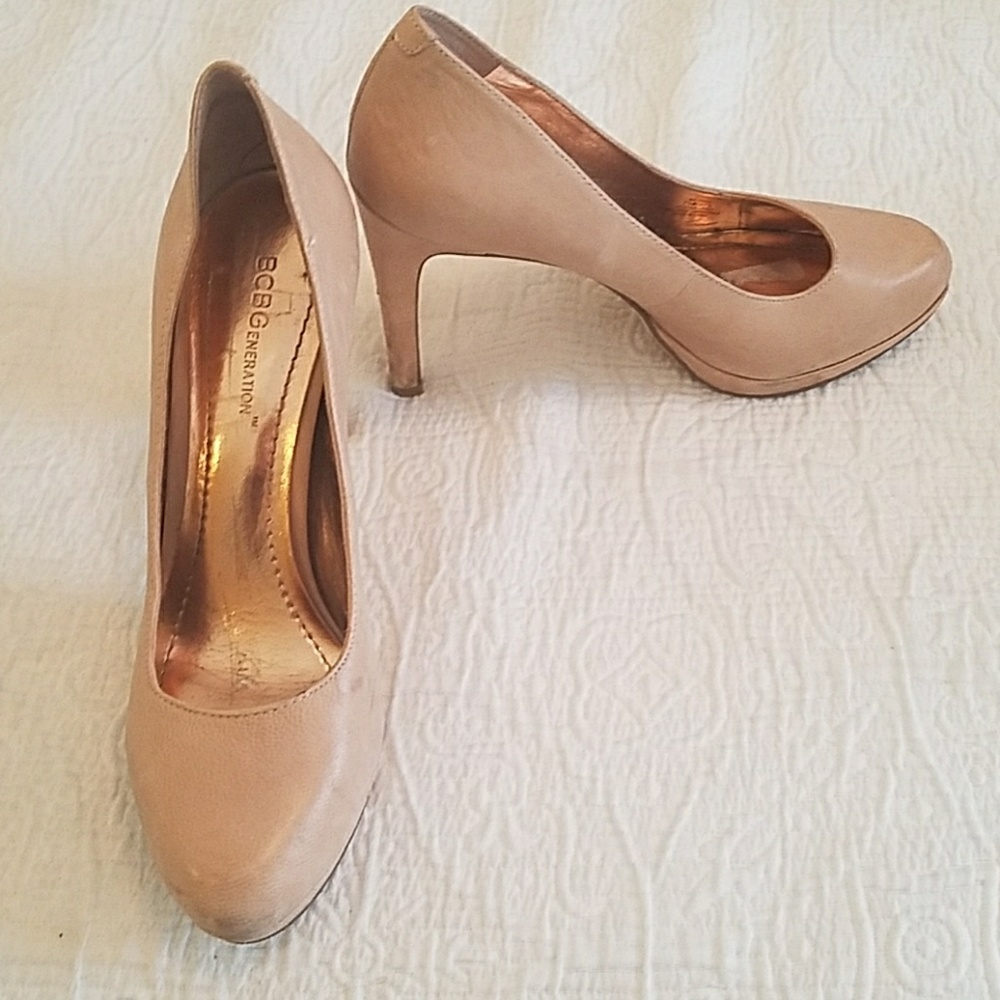 BCBGeneration Nude Pumps